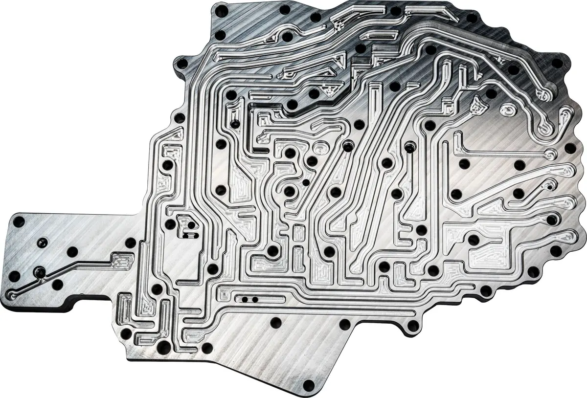 Ats 68Rfe Billet Channel Plate Fits 2007.5-2018 6.7L Cummins 1