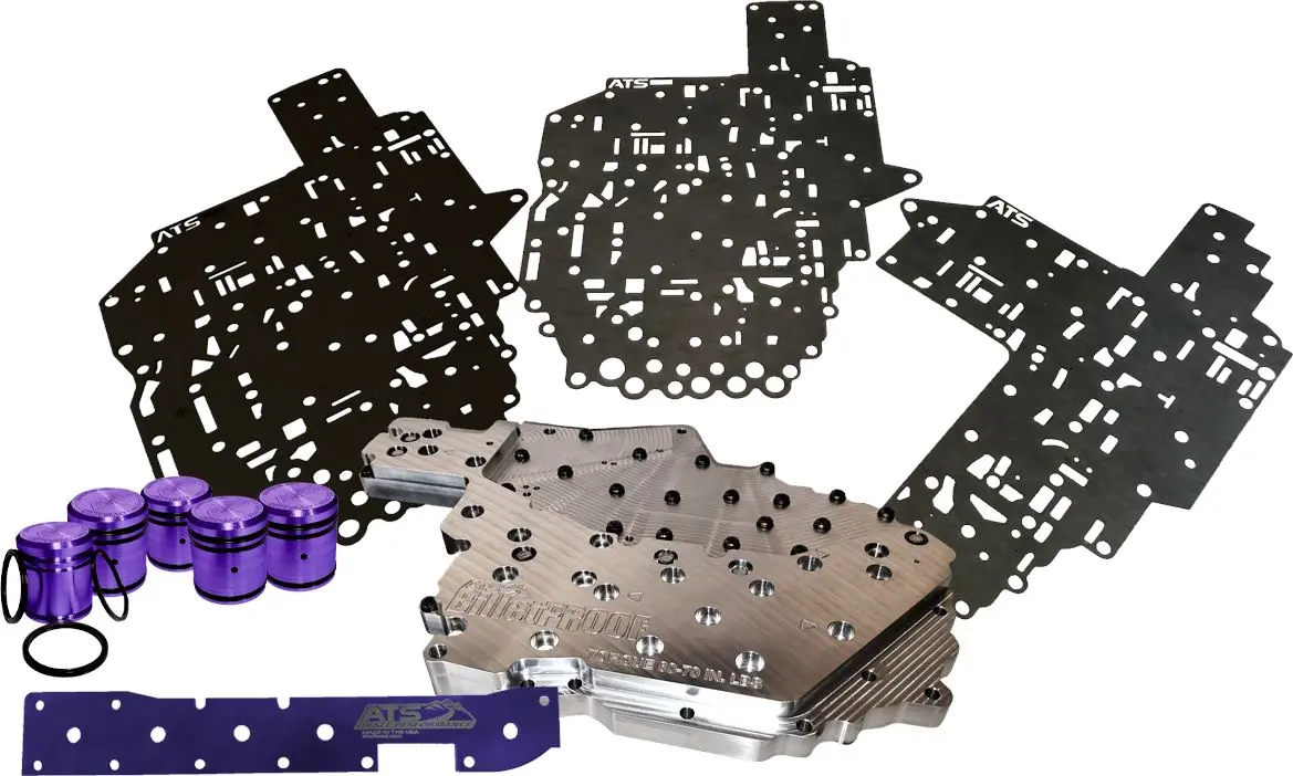 Ats 68Rfe Billet Channel Plate Kit Fits 2012-2018 6.7L Cummins 1