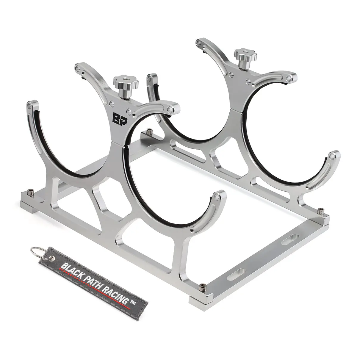 Universal Fitment Nitrous Nos Dual Bottle Mounting Bracket For 10-15Lb Bottles 1