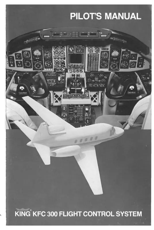 King Kfc 300 Flight Control Pilot's Manual 1974 (006-5252-00) 1