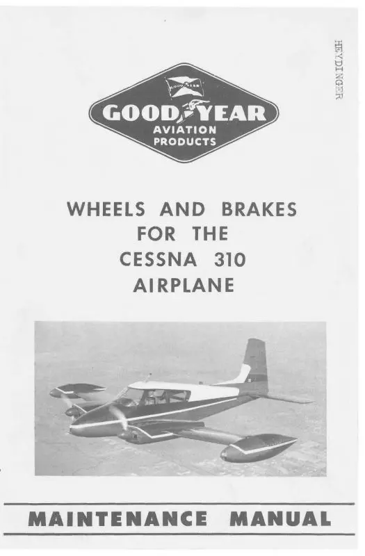 Goodyear Tires, Wheels And Brakes Maintenance Manual (Ap-75) 1