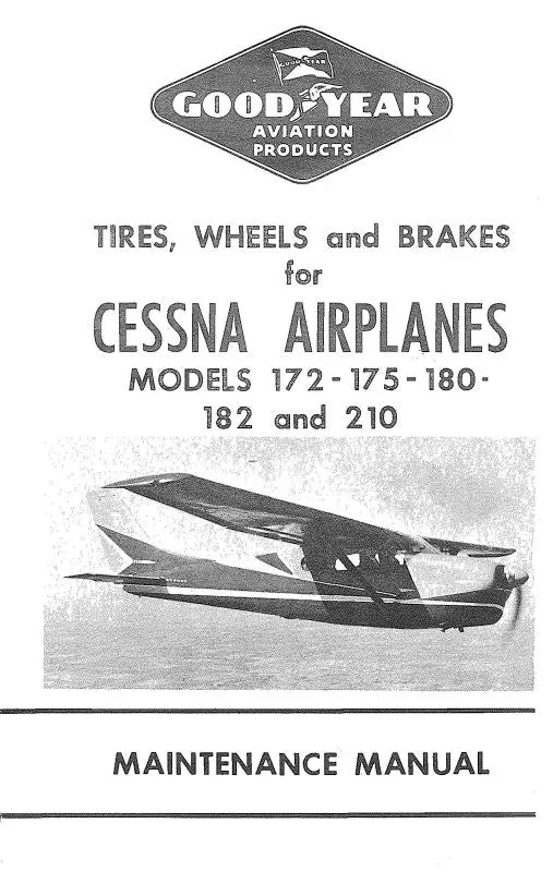 Goodyear Tires, Wheels And Brakes Maintenance Manual (Ap-110) 1