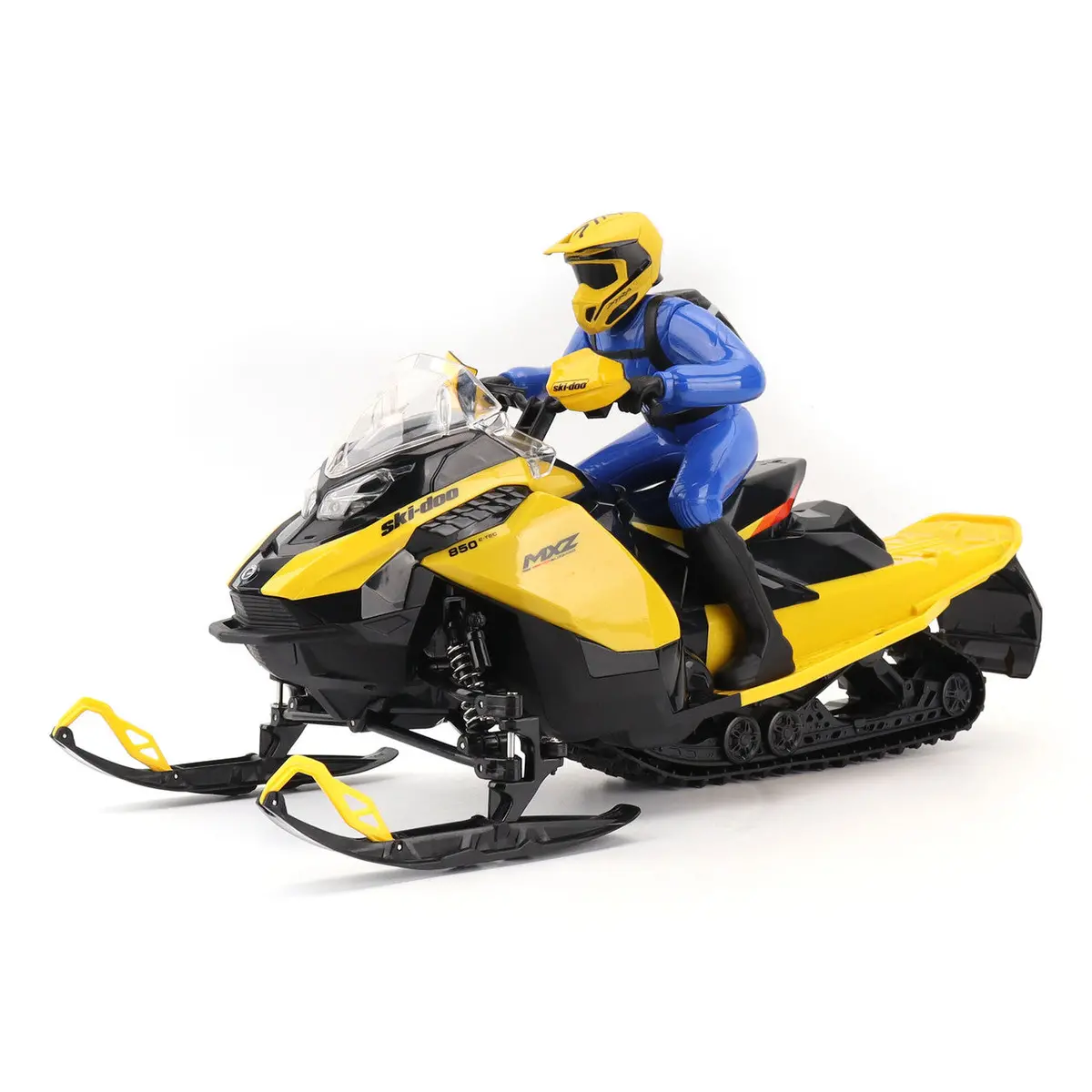 1/6 Diecast Masters Rc Ski-Doo Snowmobile Mxz (With Rechargeable Battery, Ready To Run) Model 1