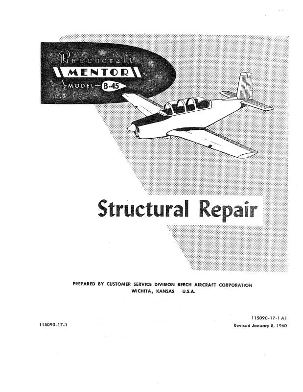 Beech B-45 Structural Repair Structural Repair (115090-17-1) 1