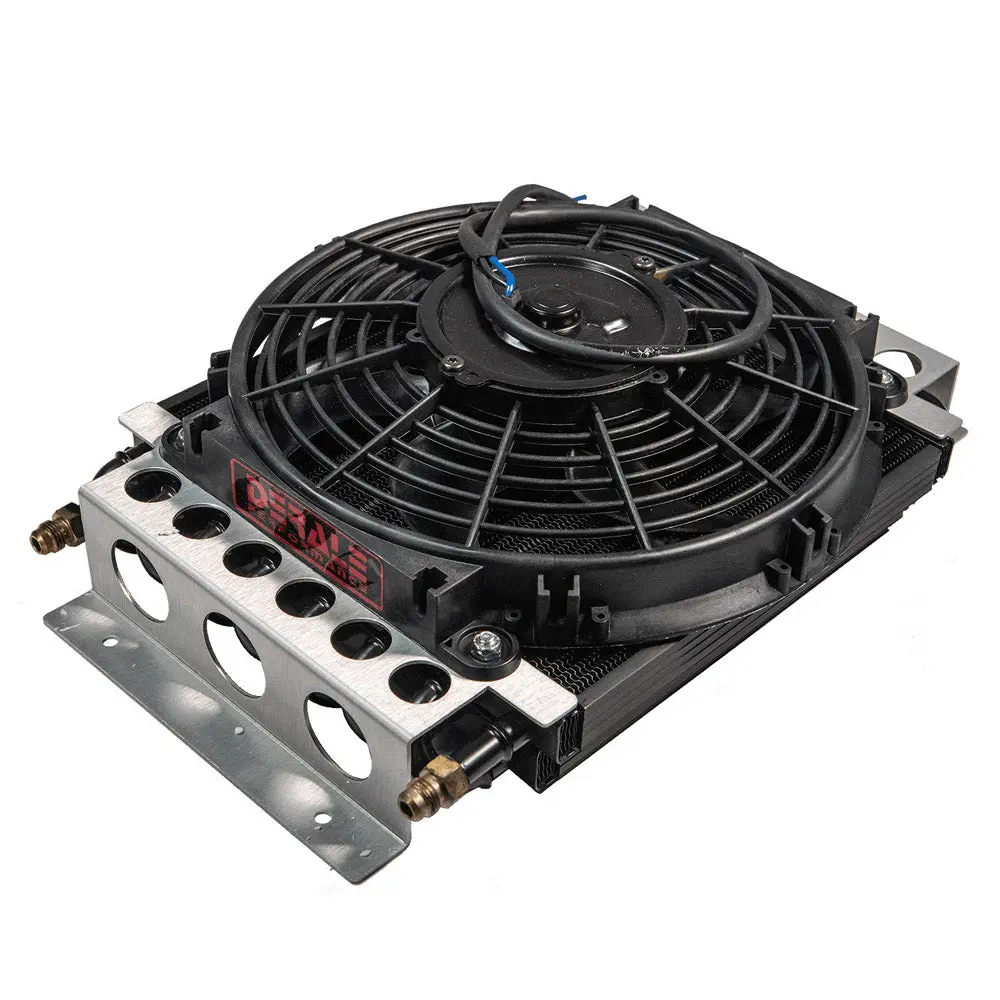 Ats Auxiliary Single Fan Transmission Cooler Kit - 1/2 Inch Lines - 3/8 Inch Lines 1