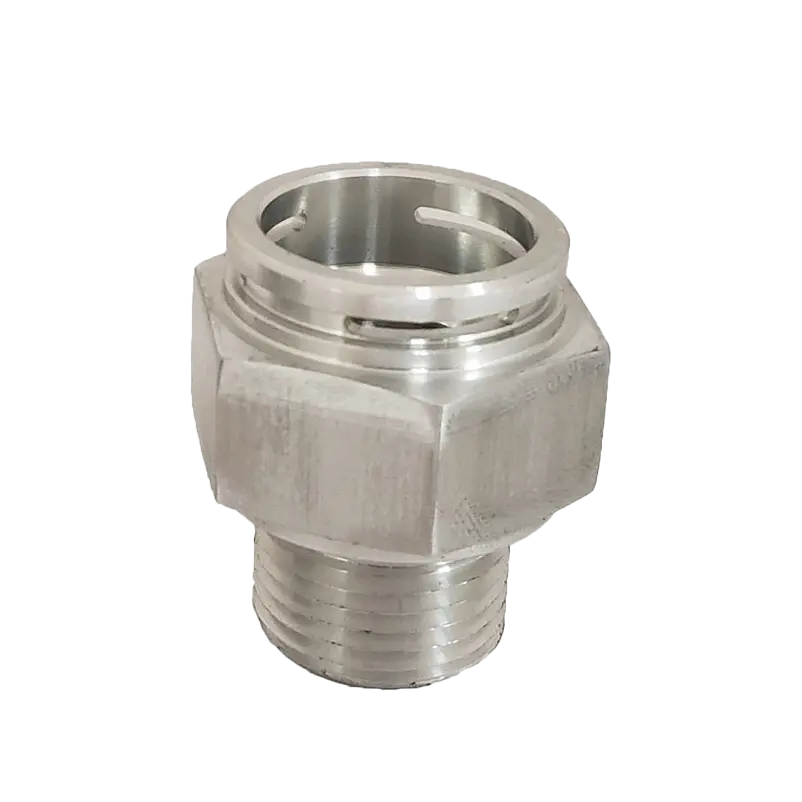 Ats Allison Cooler Line Fitting Fits 6.6L Duramax 1