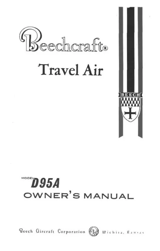 Beech D95a Travel Air Owner's Manual (95-590014-61) 1
