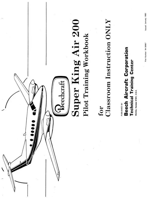Beech 200 Super King Air Pilot Training Workbook (84-38987) 1