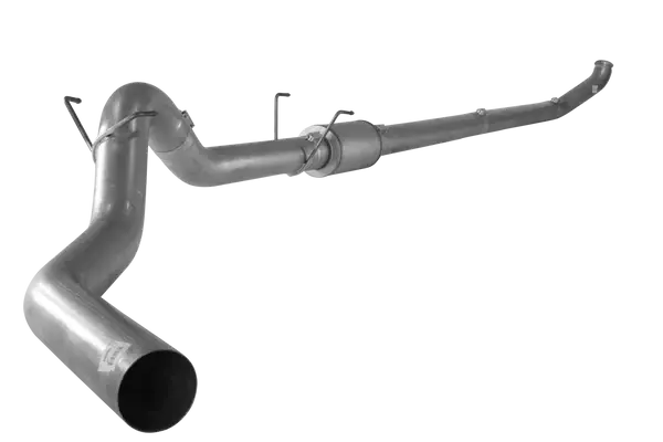 Dieselr Turbo Back Exhaust - Single (2007-2010 Dodge 2500/3500/4500/5500 6.7L Cummins - Cab & Chassis) 1