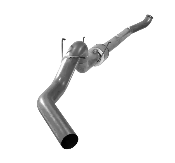 Dieselr Turbo Back Exhaust - Single (2011-2018 Dodge 3500/4500/5500 6.7L Cummins - Cab & Chassis) 1