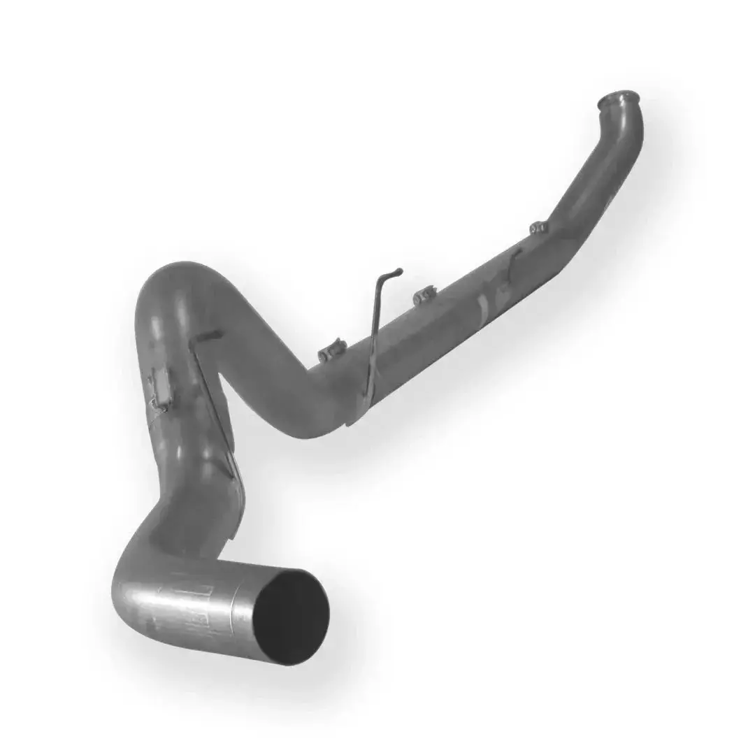 Dieselr Aluminized Turbo Back Exhaust Single | Dodge 2500/3500 6.7L Cummins (2007-2009) 4