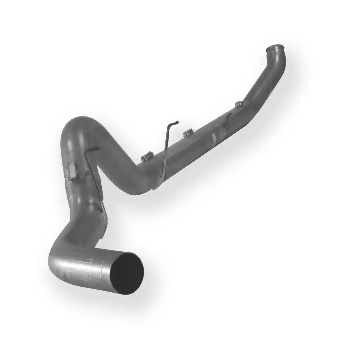 Dieselr Aluminized Turbo Back Exhaust Single | Dodge 2500/3500 6.7L Cummins (2007-2009) 2
