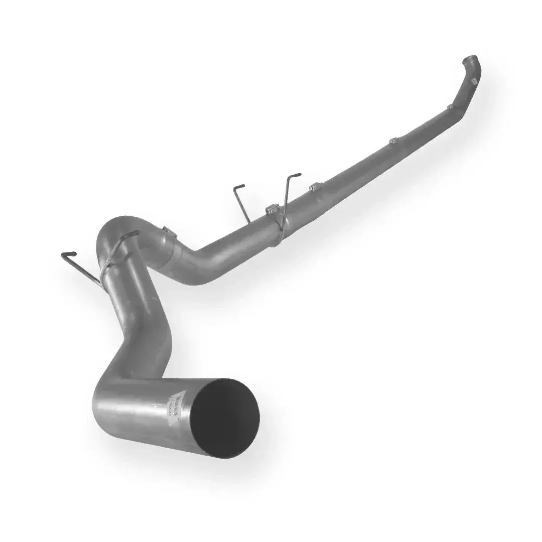 Dieselr Aluminized  Turbo Back Single | Cab & Chassis Dodge 2500/3500/4500/5500 6.7L Cummins 2007-2009 1