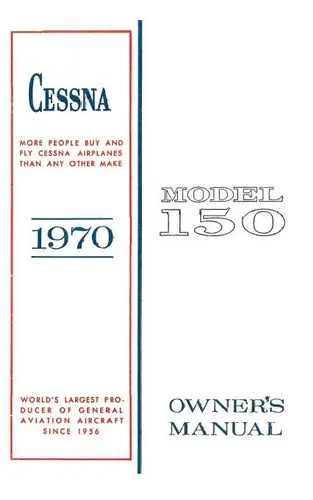 Cessna 150K 1970 Owner's Manual 1