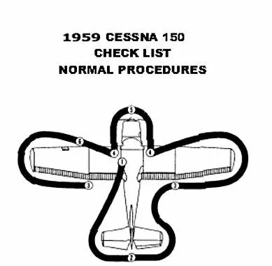 Cessna 150 Passenger Briefing Cards 1