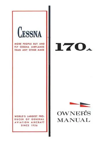 Cessna 170A 1949-51 Owner's Manual 1
