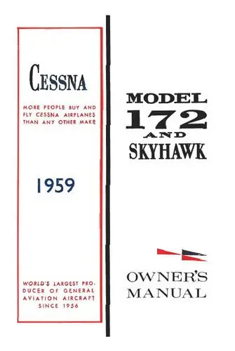 Cessna 172 & Skyhawk 1959 Owners Manual 1