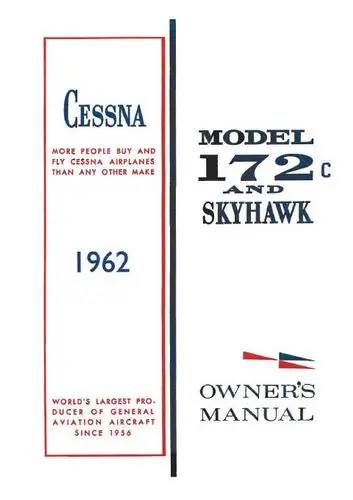 Cessna 172C & Skyhawk 1962 Owner's Manual 1