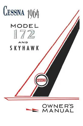 Cessna 172E & Skyhawk 1964 Owner's Manual 1