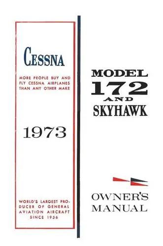 Cessna 172M & Skyhawk 1973 Owner's Manual 1