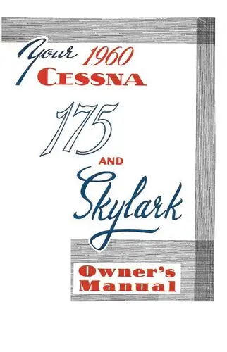 Cessna 175A 1960 Owner's Manual 1