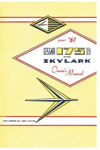Cessna 175B 1961 Owner's Manual 1