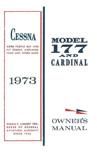 Cessna 177B 1973 Owner's Manual 1