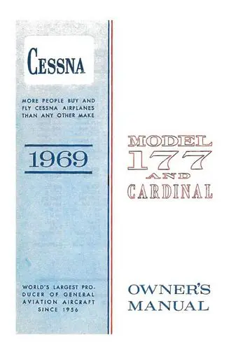 Cessna 177A & Cardinal 1969 Owner's Manual 1