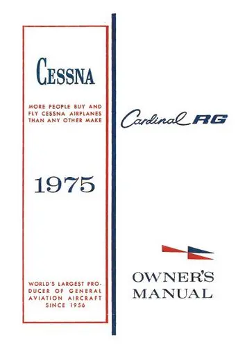 Cessna 177Rg Cardinal 1975 Owner's Manual 1