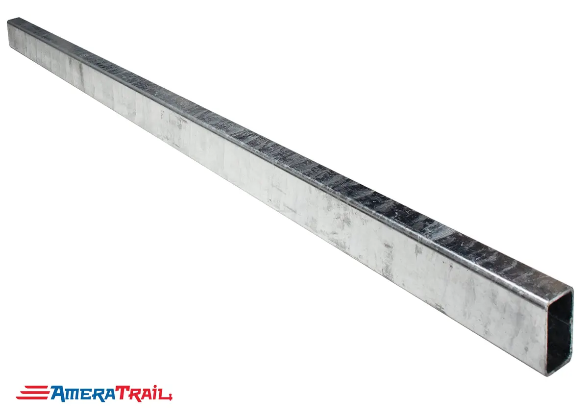 6" X 3" X 3/16" Galvanized Trailer Tongue, Full 96" Stick 1