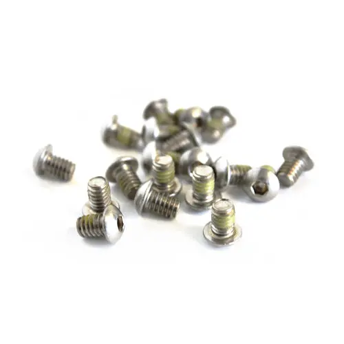 Parts - Base Plate Allen Screws (4 Pk) 1/4 X 20 X 3/8 Button Head (Silver) 1