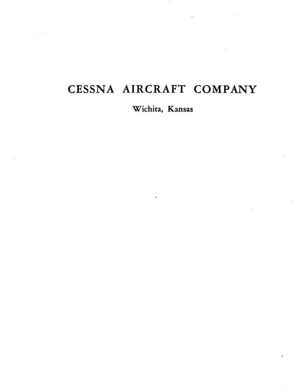 Cessna 180 1953-54 Parts Catalog 1