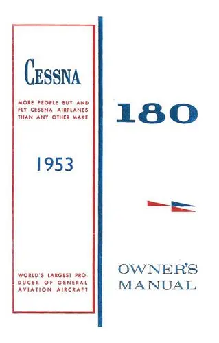 Cessna 180 1953 Owner's Manual 1