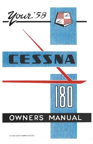 Cessna 180A 1958 Owner's Manual 1