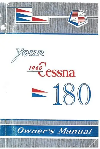 Cessna 180C 1960 Owner's Manual 1