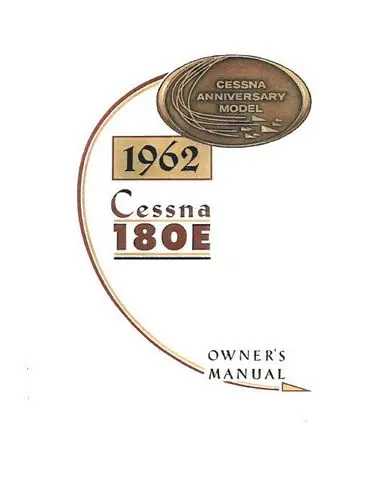 Cessna 180E 1962 Owner's Manual 1