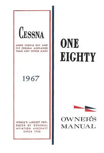 Cessna 180H 1967 Owner's Manual 1