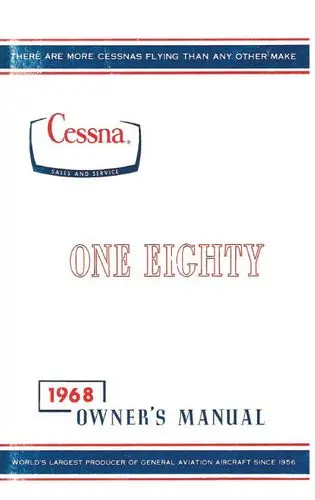 Cessna 180H 1968 Owner's Manual 1
