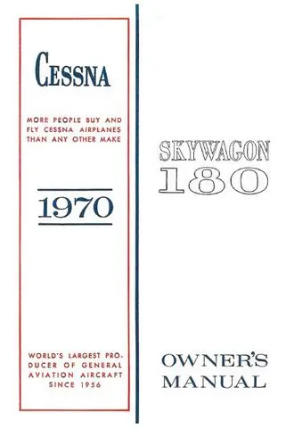Cessna 180H Skywagon 1970 Owner's Manual 1