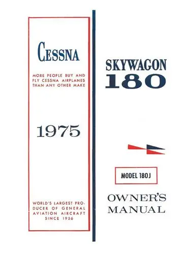 Cessna 180J Skywagon 1975 Owner's Manual 1
