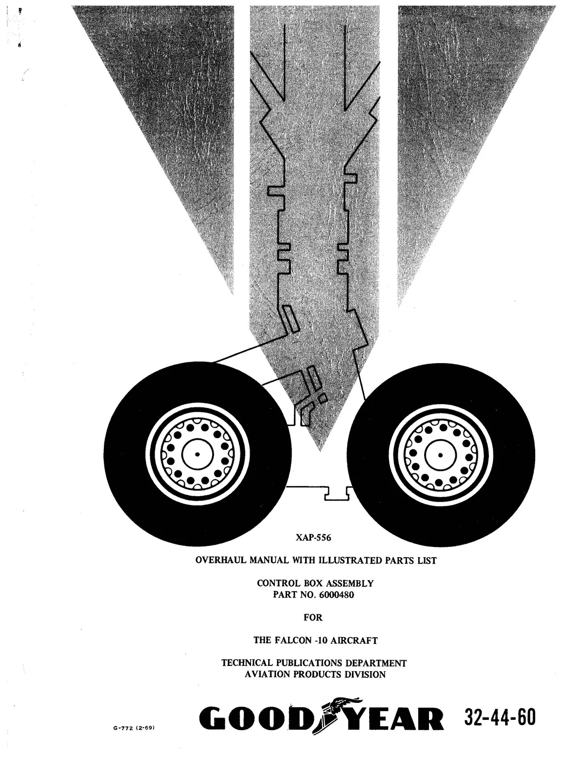 Goodyear Xap-556 Overhaul Manual With Illustrated Parts List (32-44-60) 1