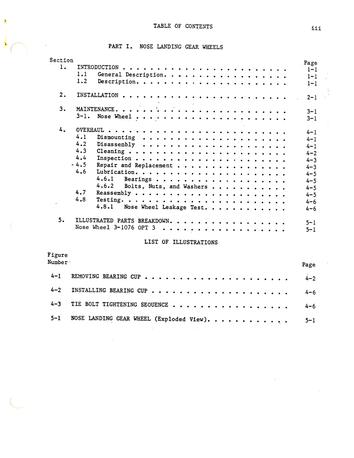 B.F. Goodrich 2-1090, 3-1247, 3-1076 Main, Nose Wheel, Brake Component Maintenance With Illustrated Parts 2