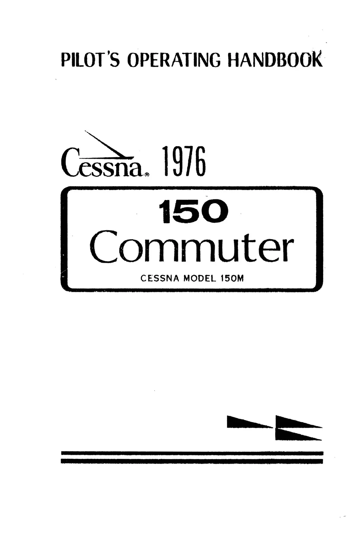 Cessna 150M 1976 Pilot's Operating Handbook D1055-13 1