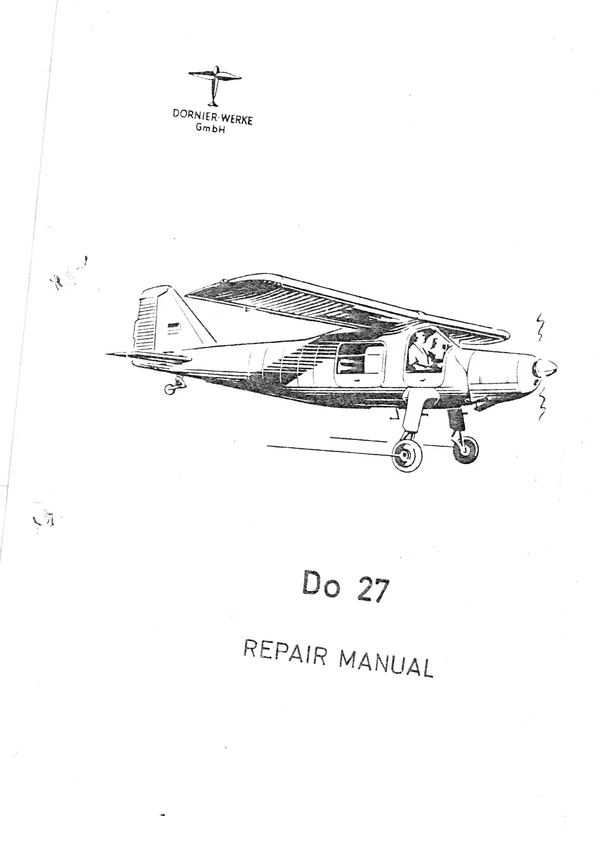 German Do 27 Repair Manual 1