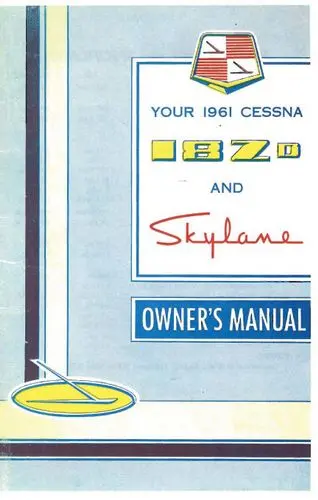 Cessna 182D Skylane 1961 Owner's Manual 1