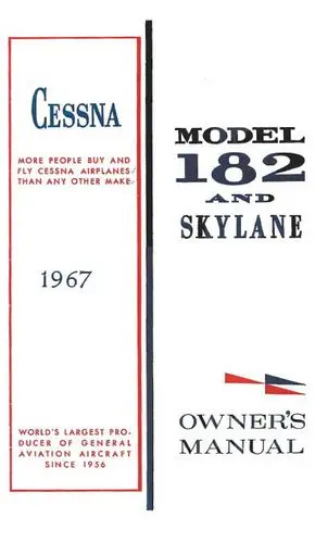 Cessna 182K & Skylane 1967 Owner's Manual 1
