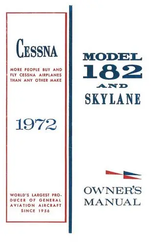 Cessna 182P & Skylane 1972 Owner's Manual 1