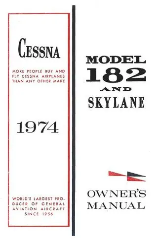 Cessna 182P & Skylane 1974 Owner's Manual 1