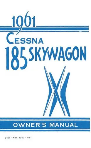 Cessna 185 1961 Owner's Manual 1
