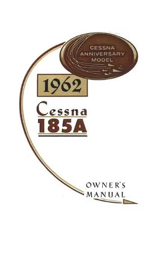 Cessna 185A 1962 Owner's Manual 1